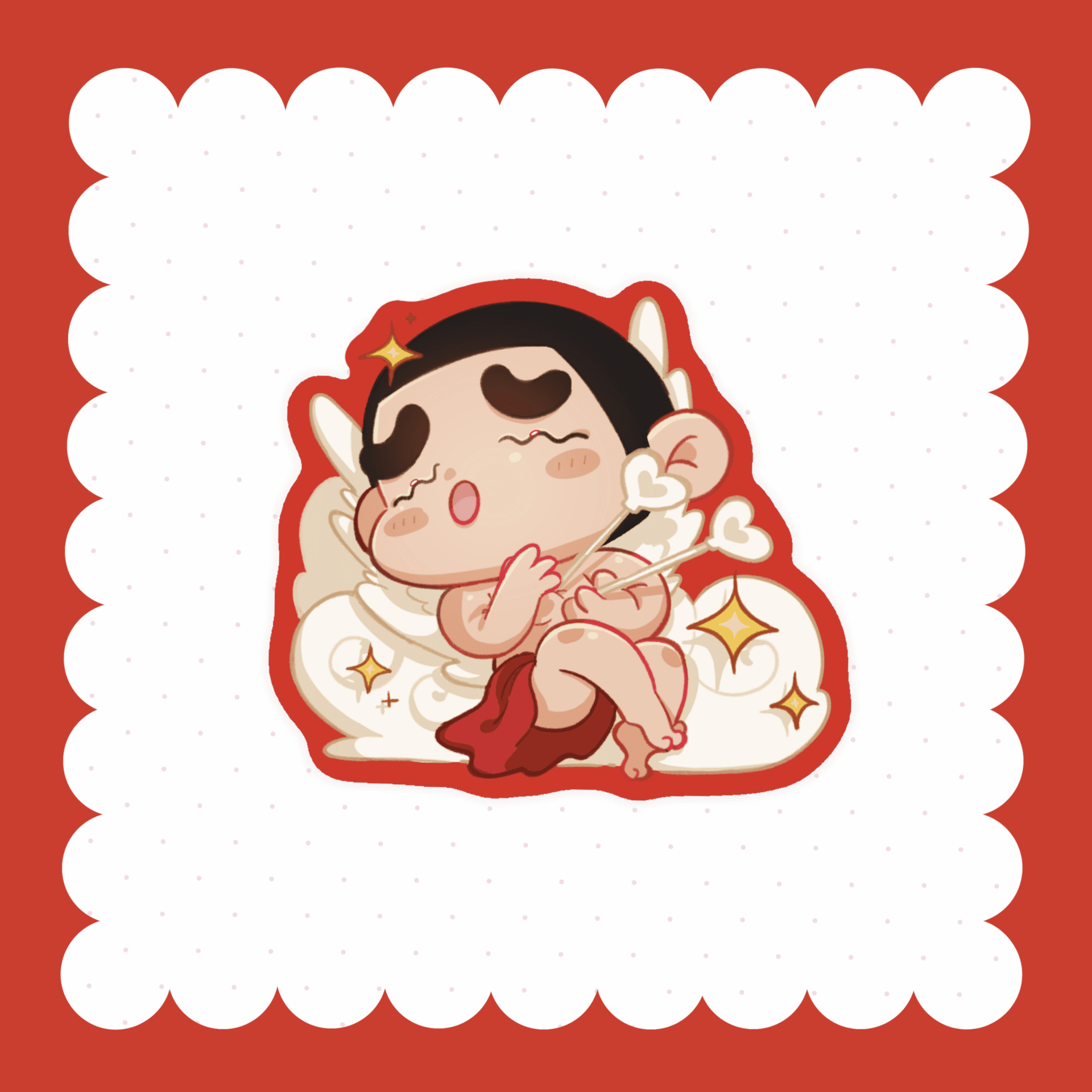 Stickers de Shin Chan Cupido - 3