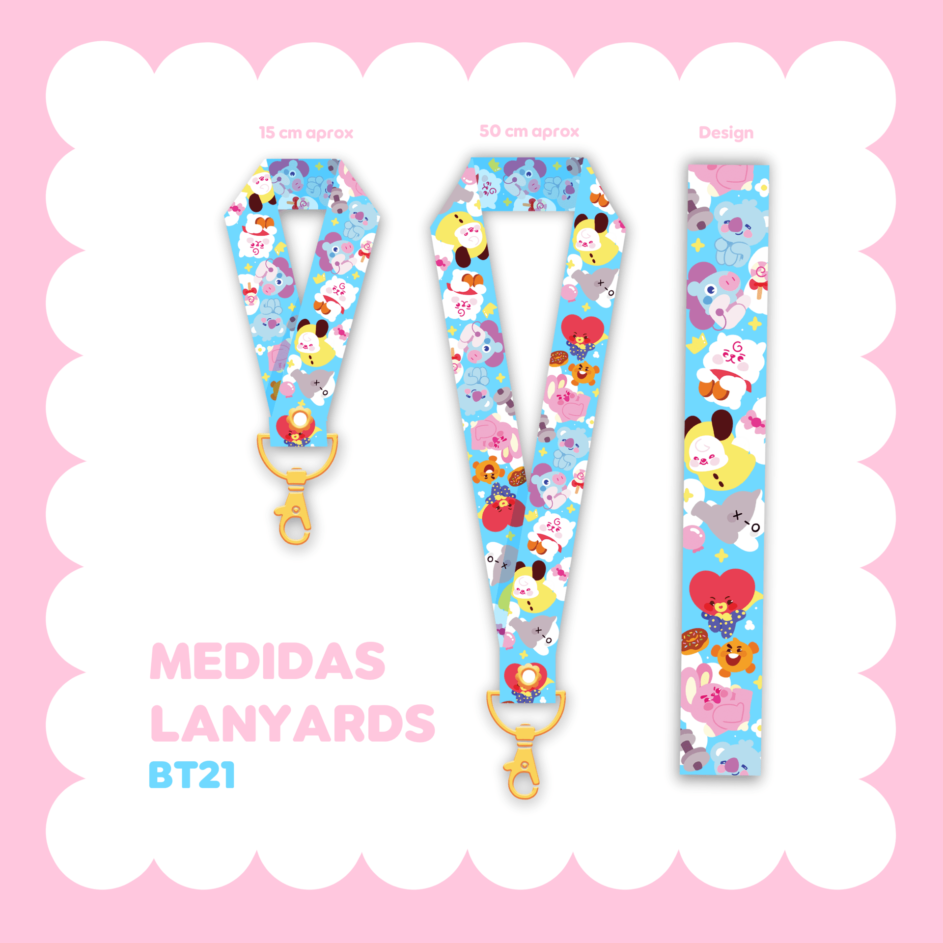 Lanyard de BT21 - 2