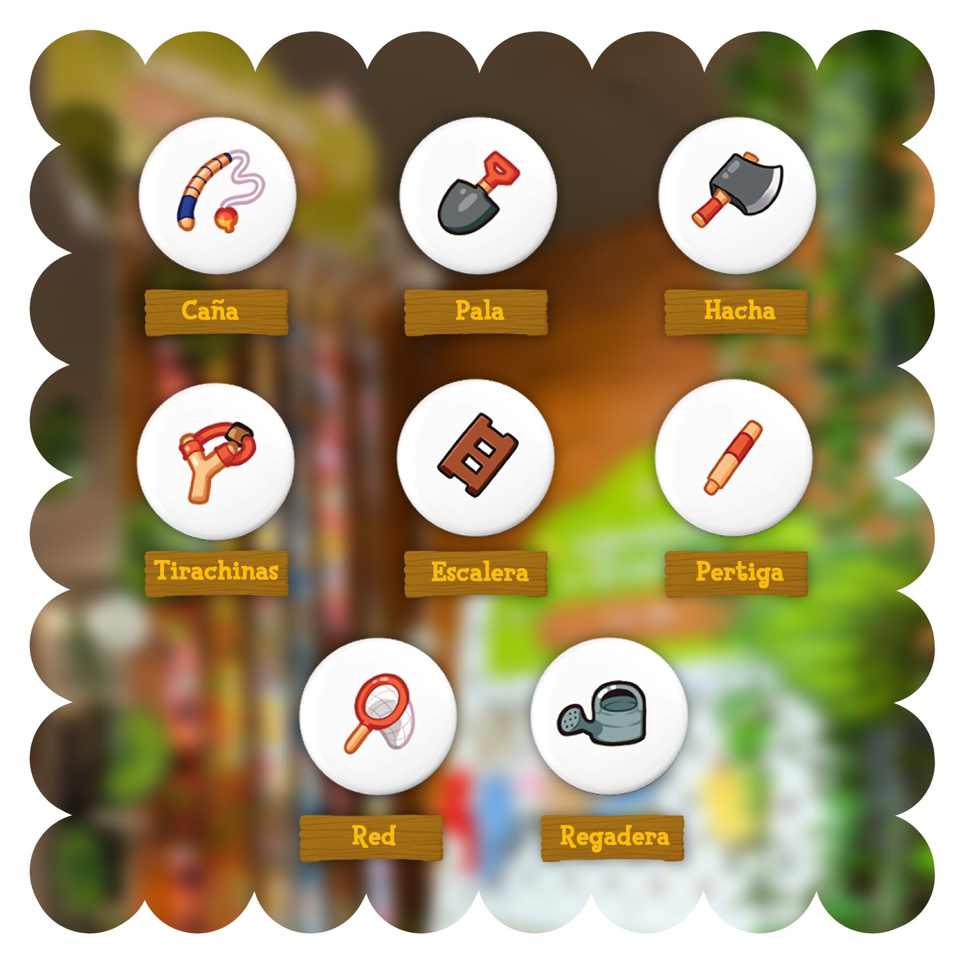 Chapas de Animal Crossing - 2