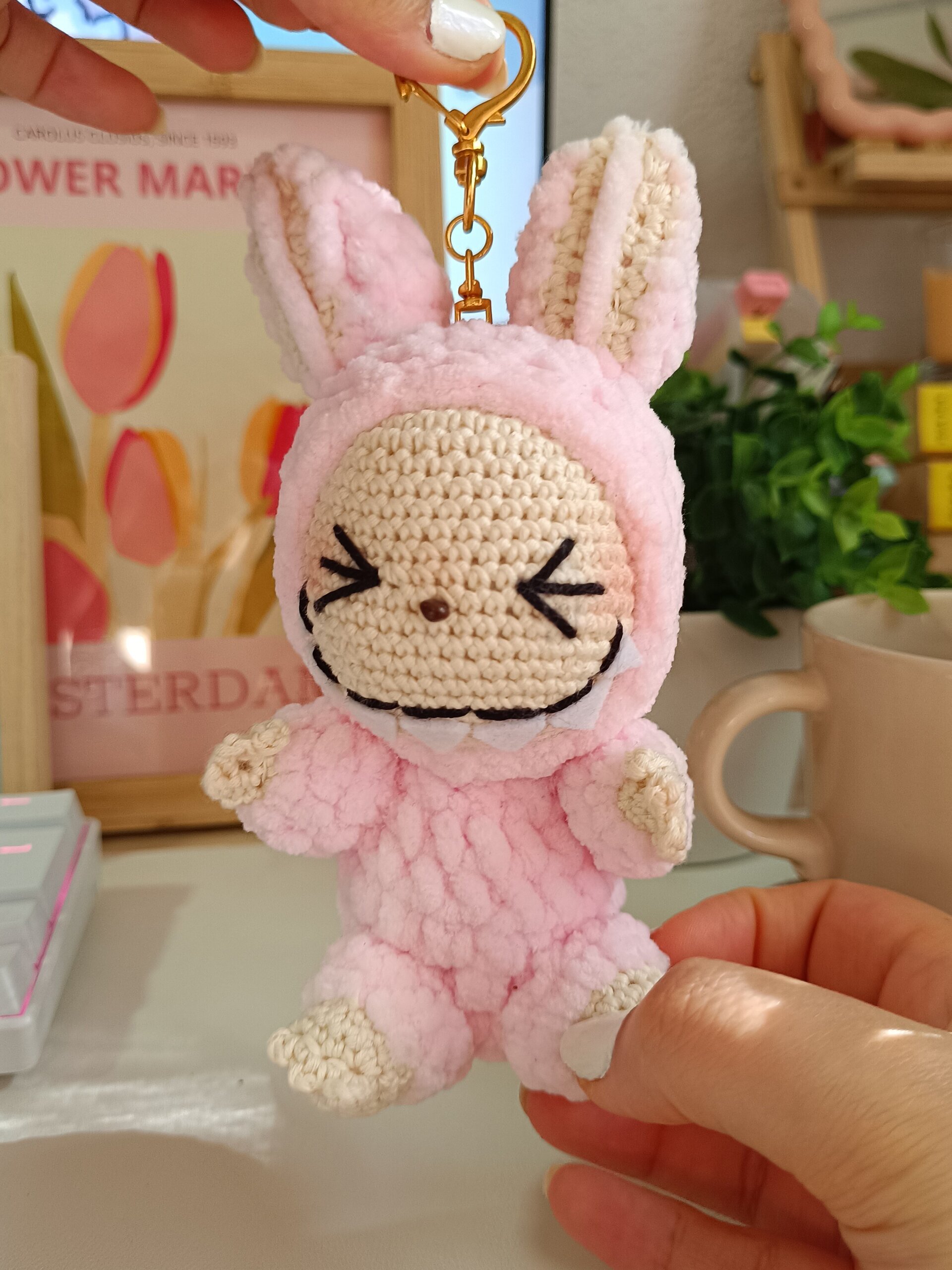 Labubu de crochet - 7