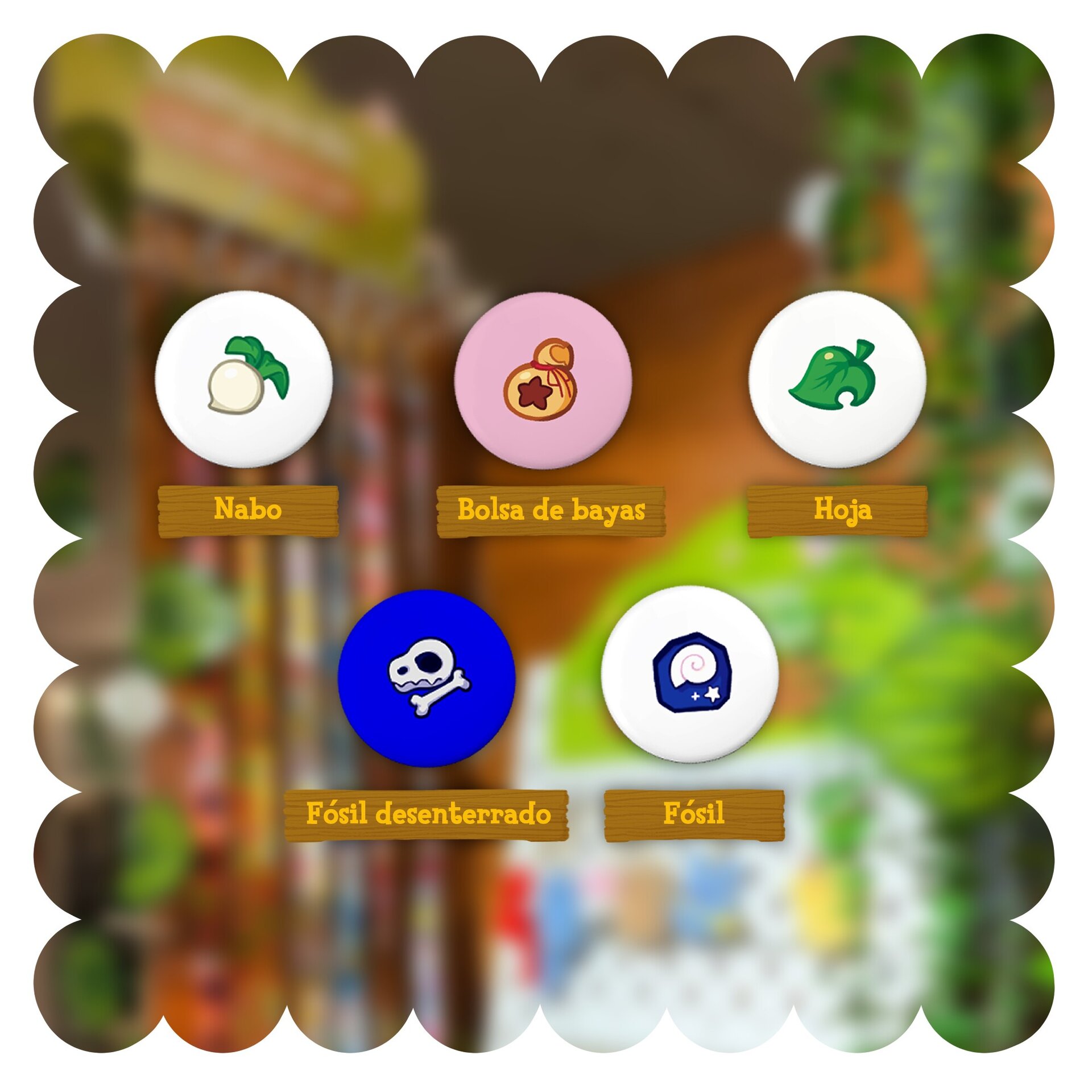 Chapas de Animal Crossing - 3