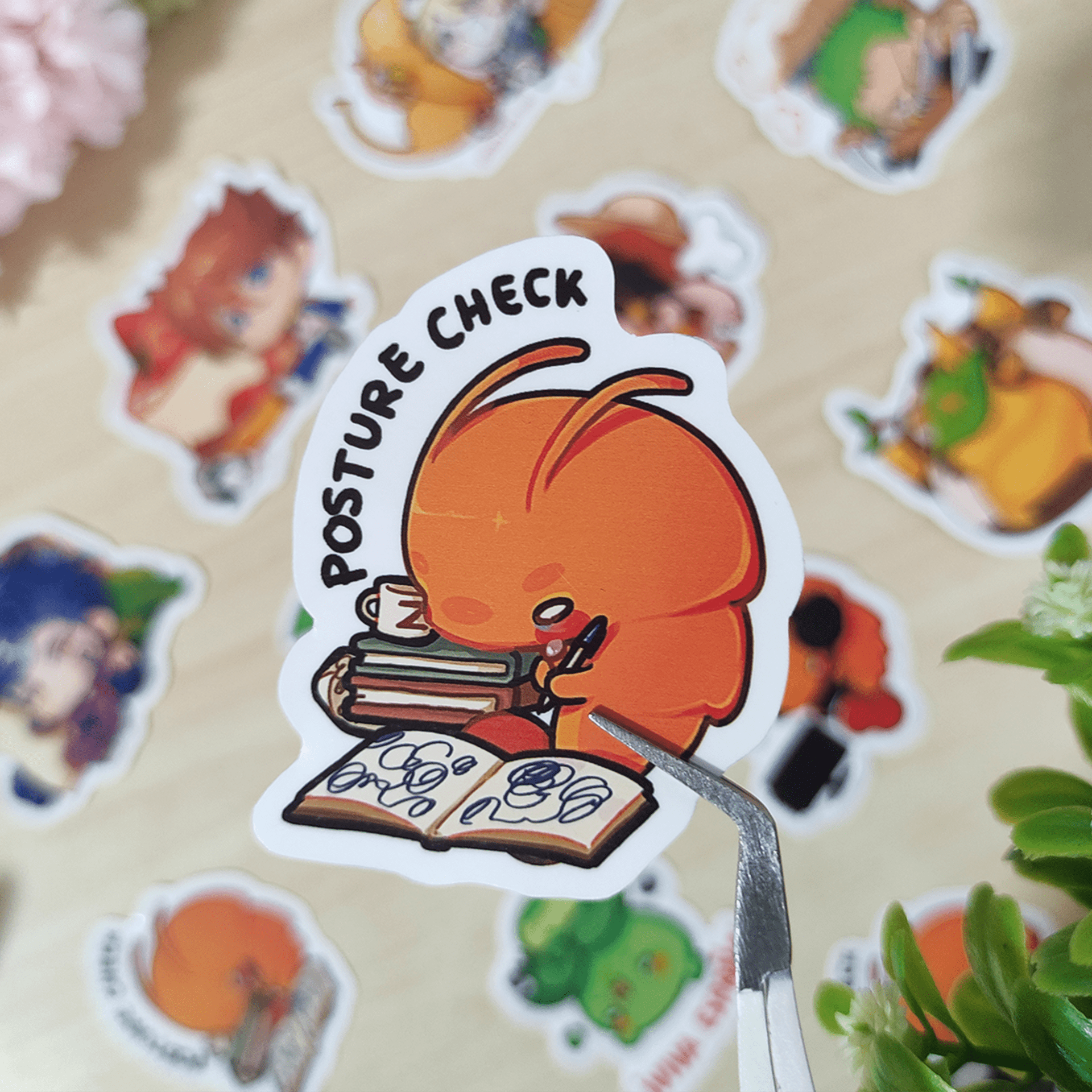 Stickers meme "Posture check" de gamba - 2