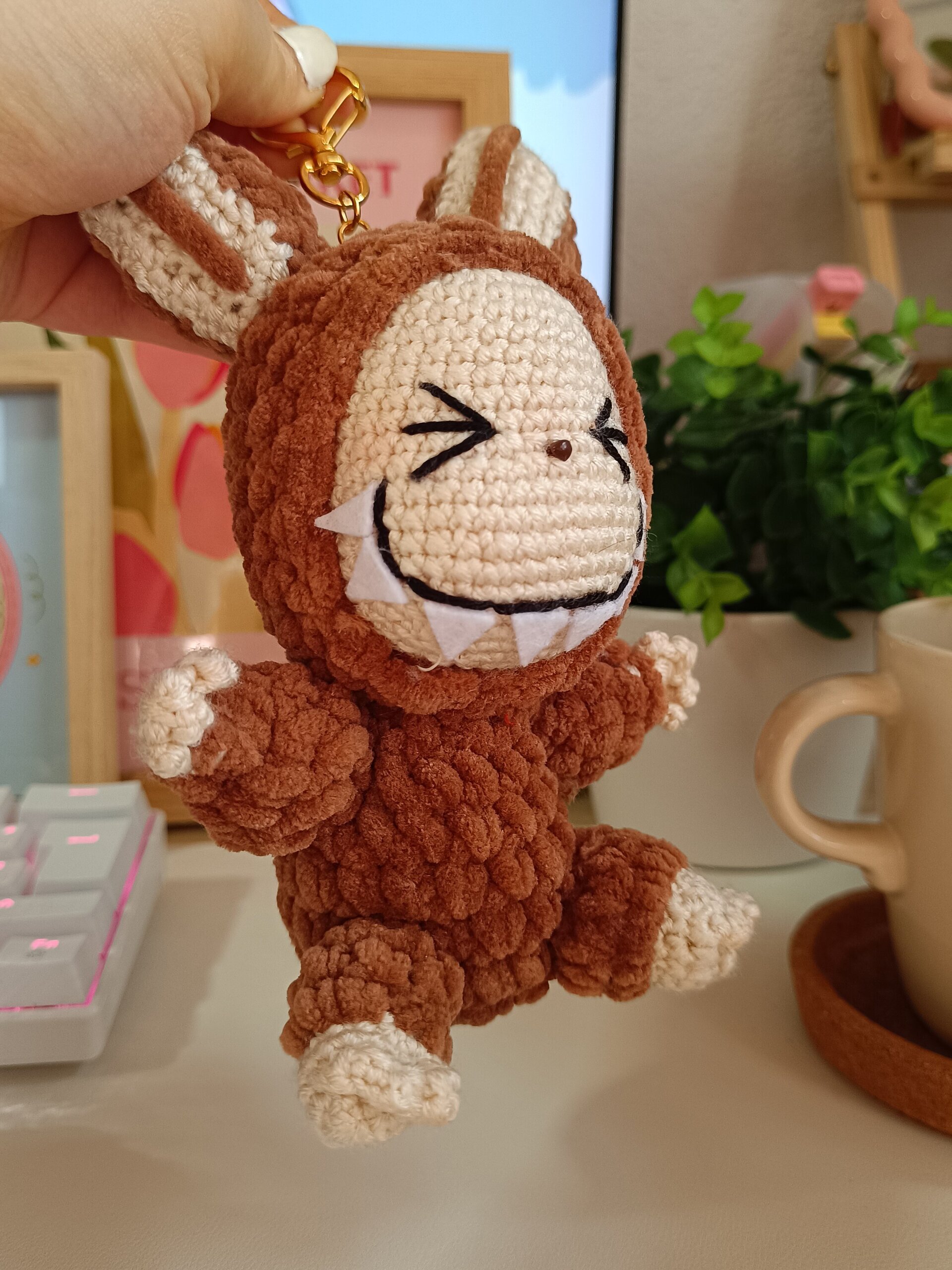 Labubu de crochet - 5