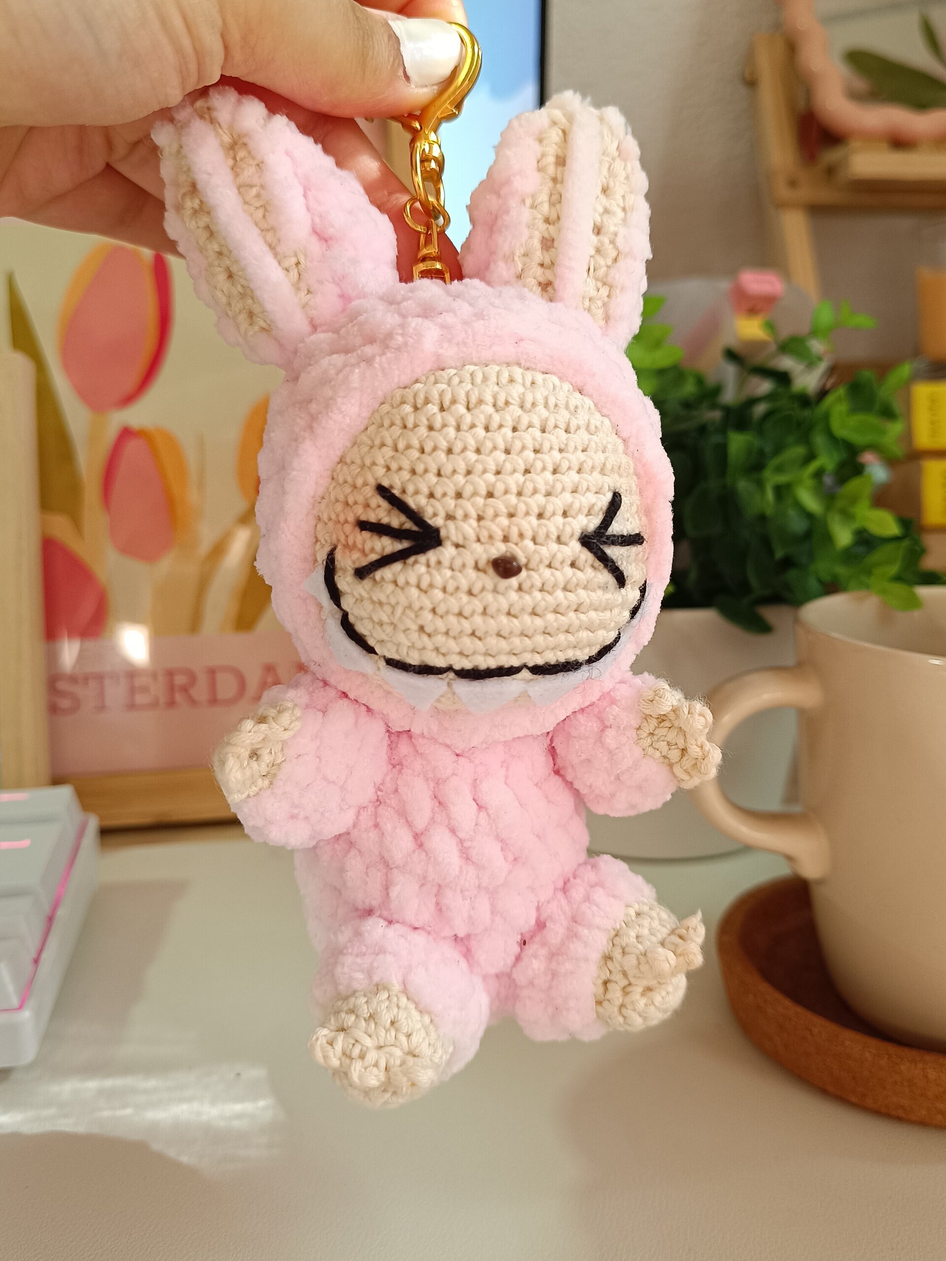 Labubu de crochet - 8