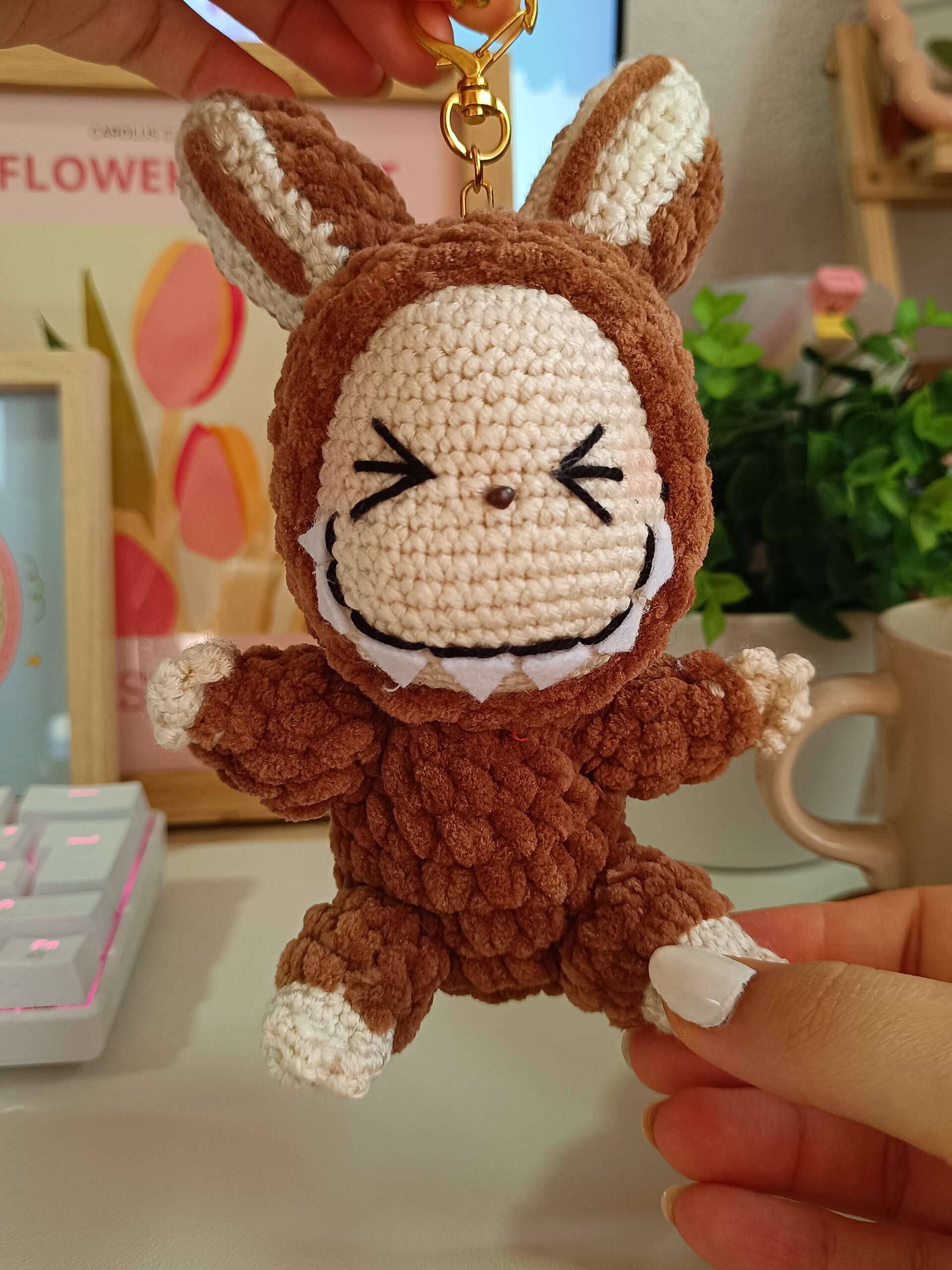 Labubu de crochet - 4