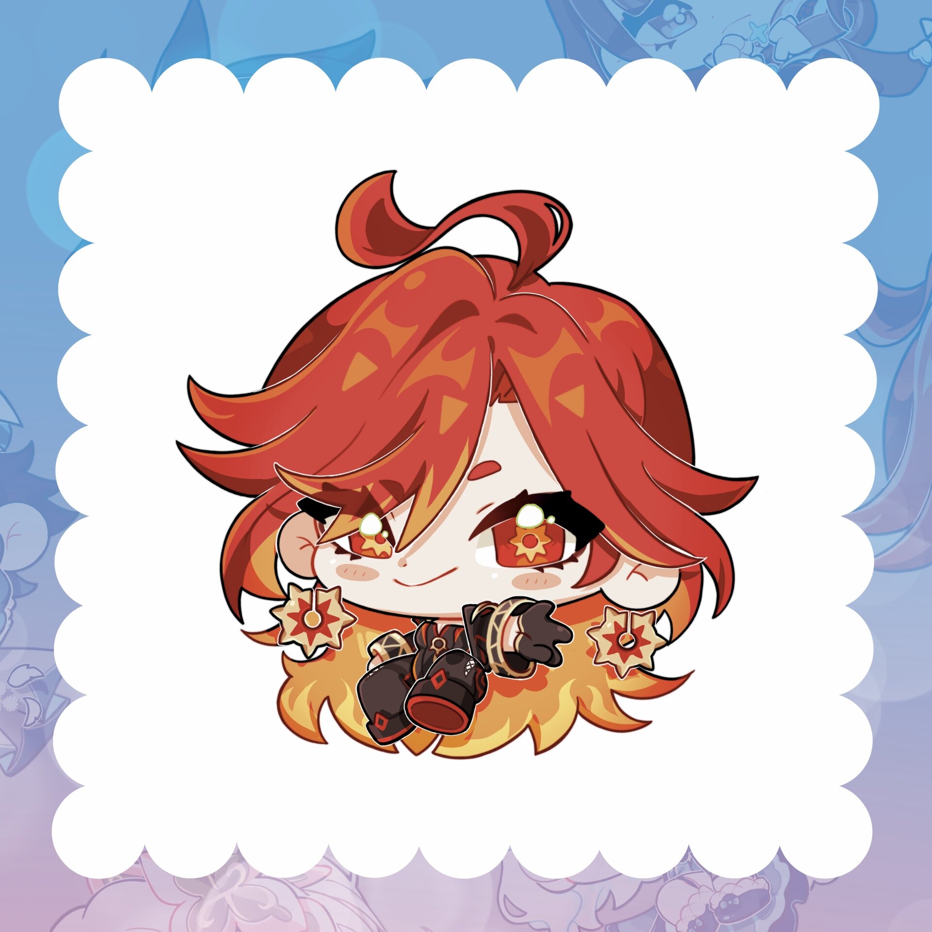 Pegatinas - Genshin Impact - 7