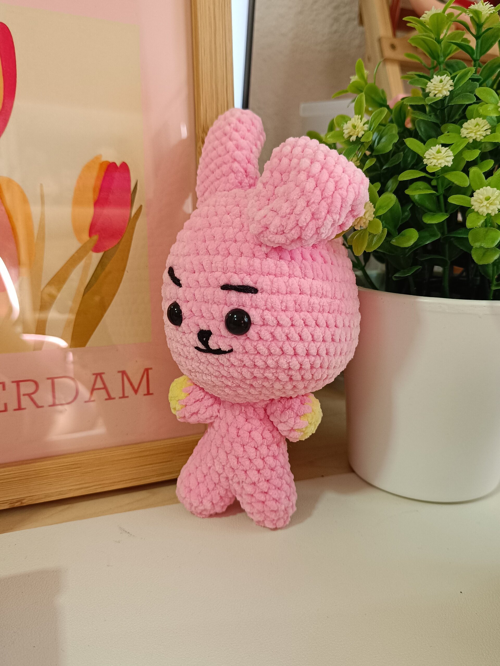 Peluche de crochet Cooky BT21 - 2