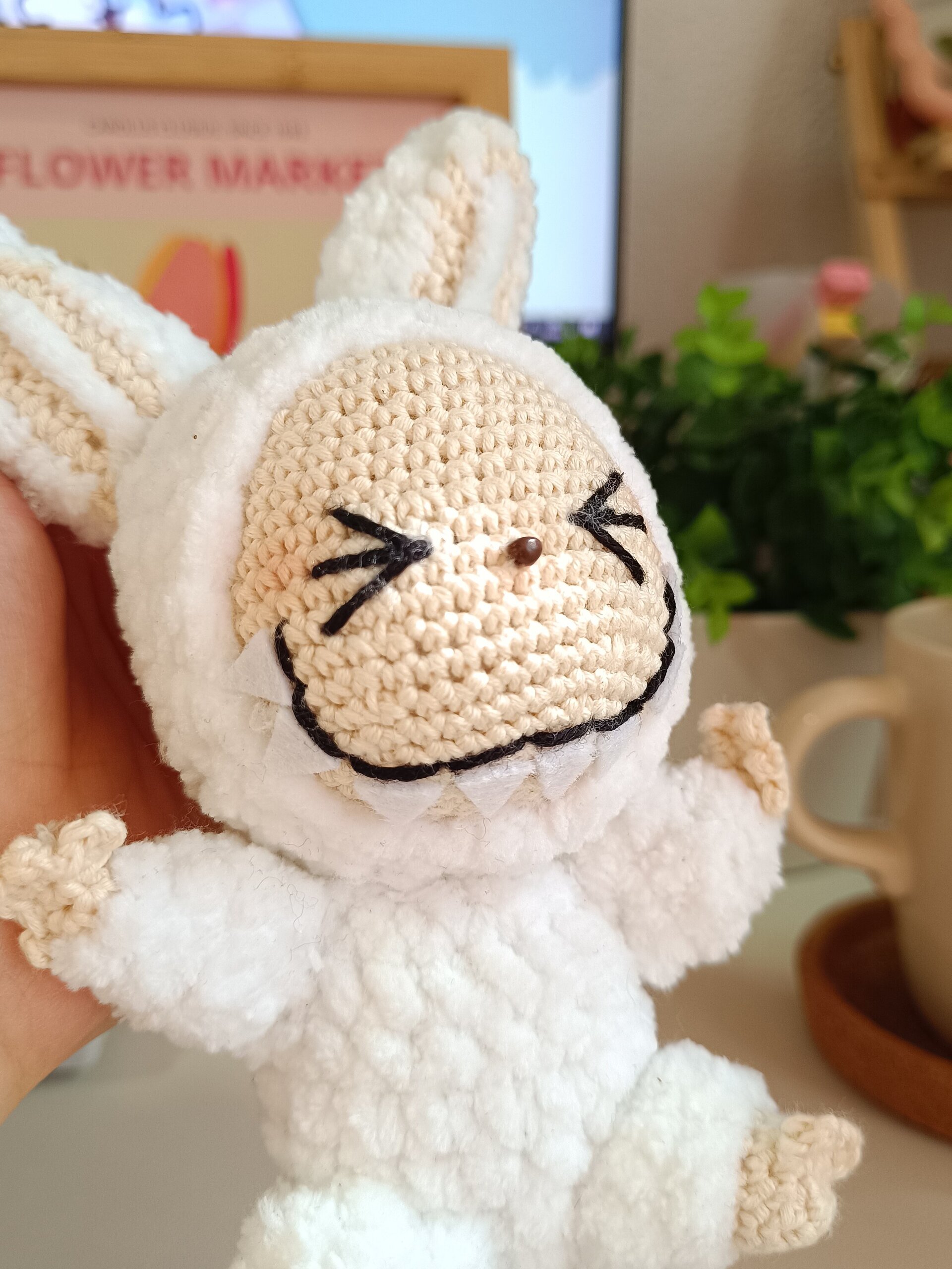 Labubu de crochet - 2