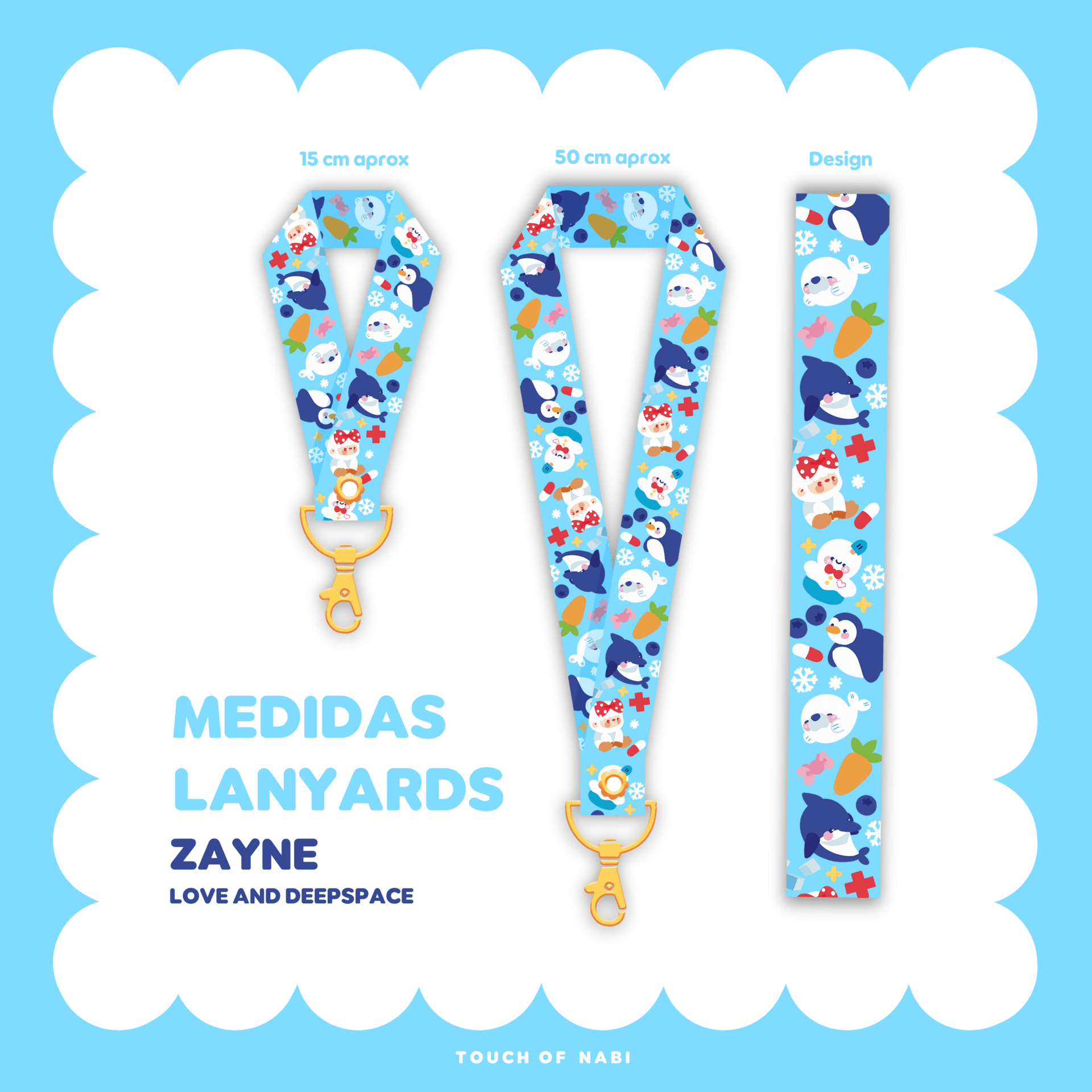 Lanyard de Zayne de Love and Deepspace - 2