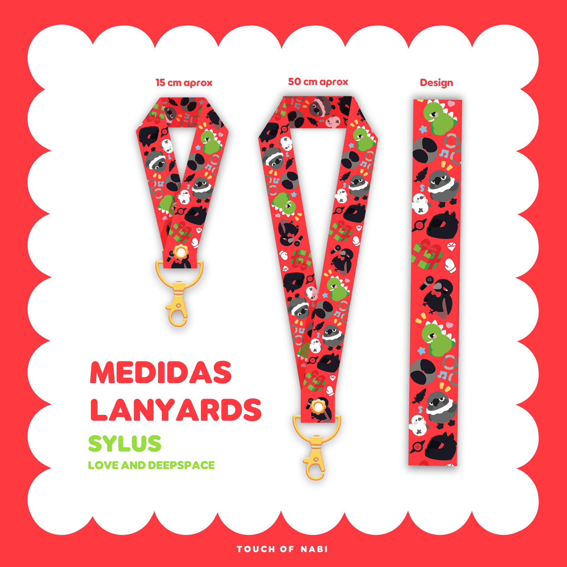 Lanyard de Sylus de Love and Deepspace - 2