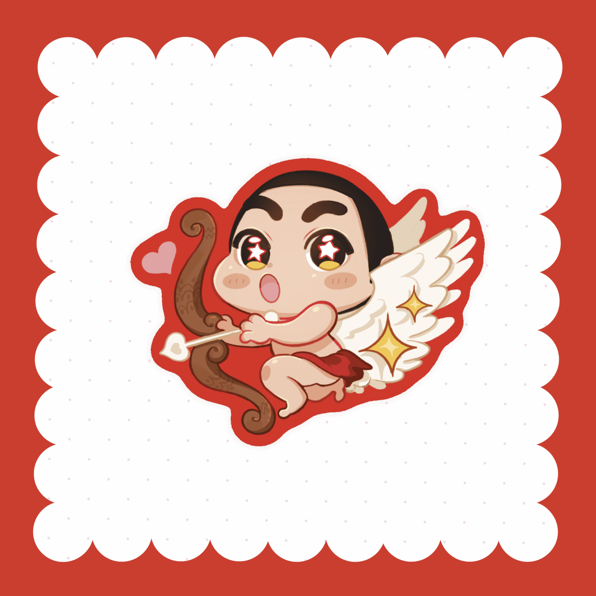Stickers de Shin Chan Cupido - 2