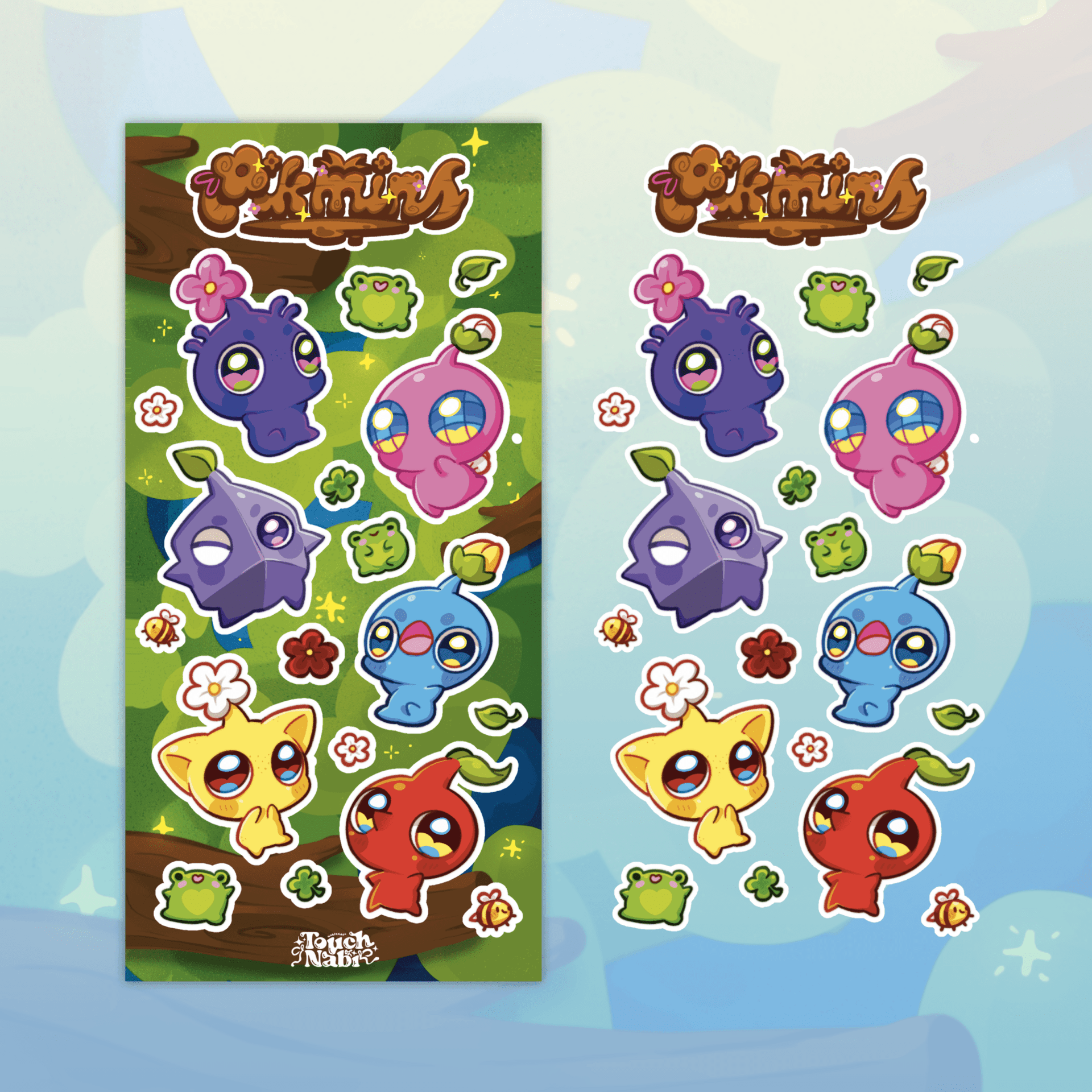 Pikmin - Hoja de pegatinas - 2